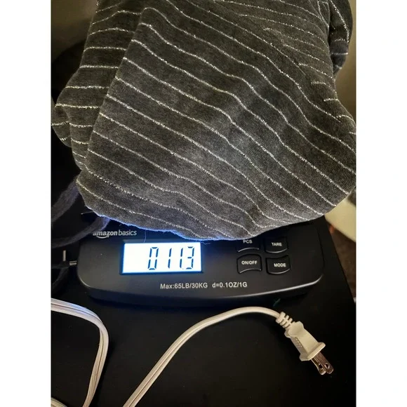 Y2K McBling Silver Metallic Stripe Velour Cowl Hoodie Juicy Vibes size medium - Picture 10 of 10